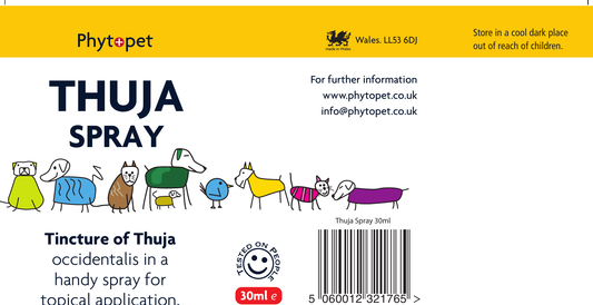 Thuja Spray 30ml | Natural Wart & Sarcoid Spray for Pets & Horses