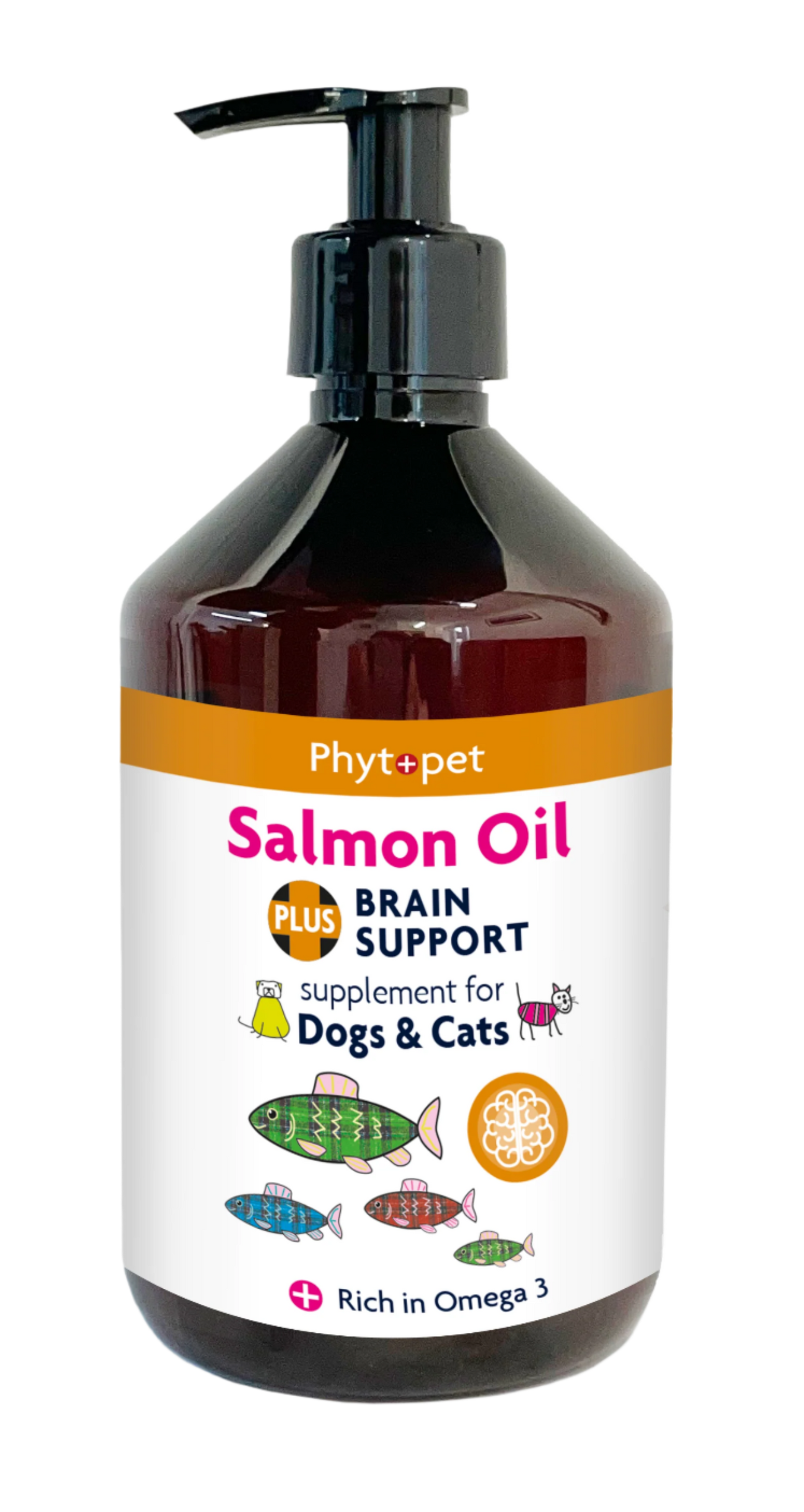 Salmon Oil Plus 300ml Brain Support