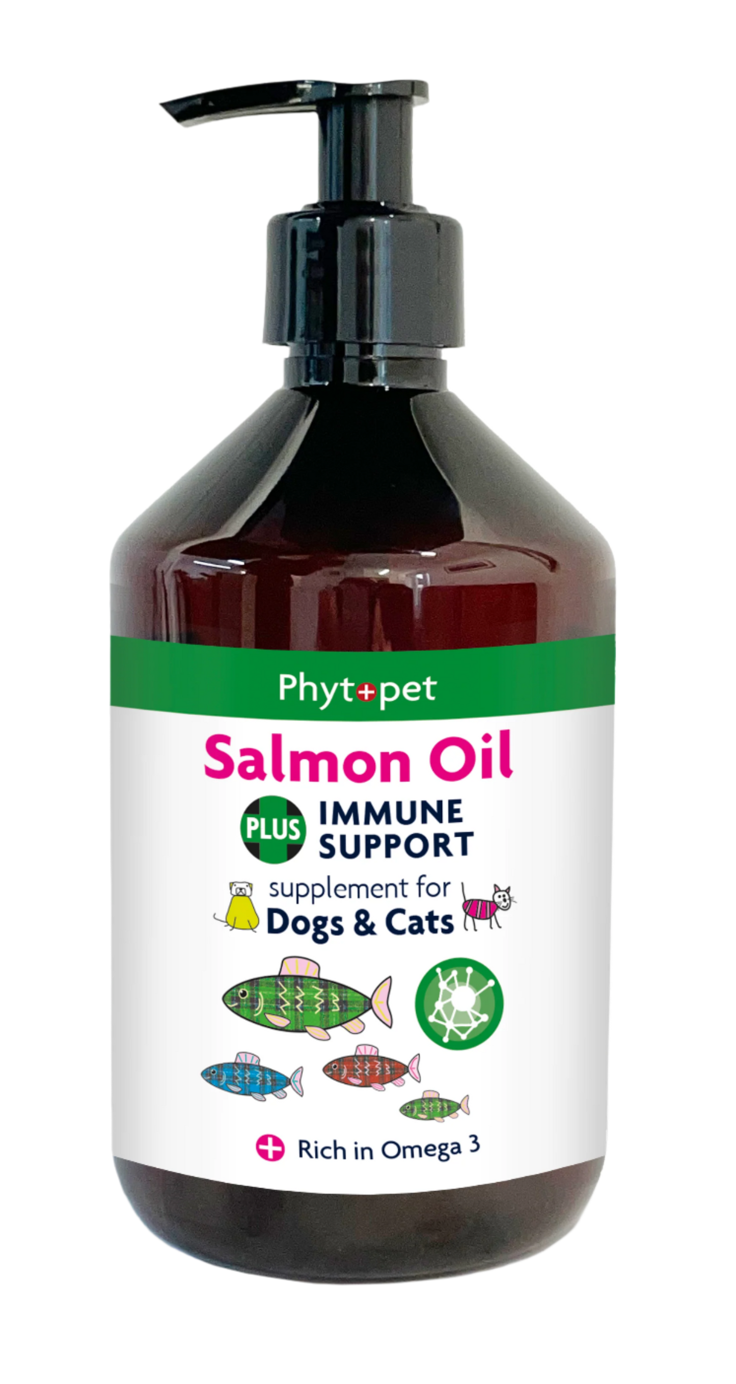 Salmon Oil Plus Immune Support 300ml