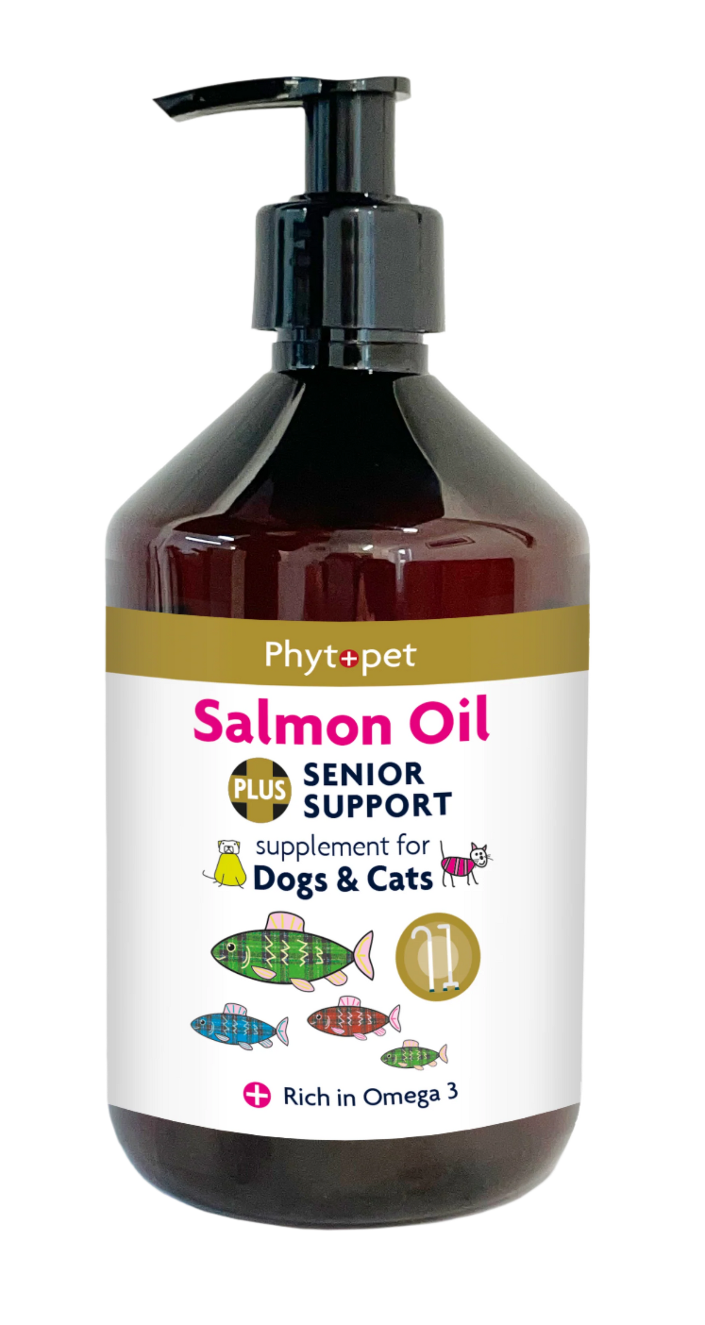 Salmon Oil Plus 300ml Senior Support