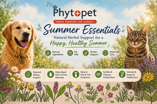 Summer pet wellness : Natural support for Allergies, skin & seasonal challenges