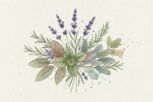 Natural herbs and botanicals for holistic pet care