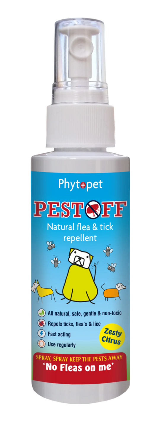 Pest Off Zesty Citrus 100ml - Natural Flea Repellent Spray