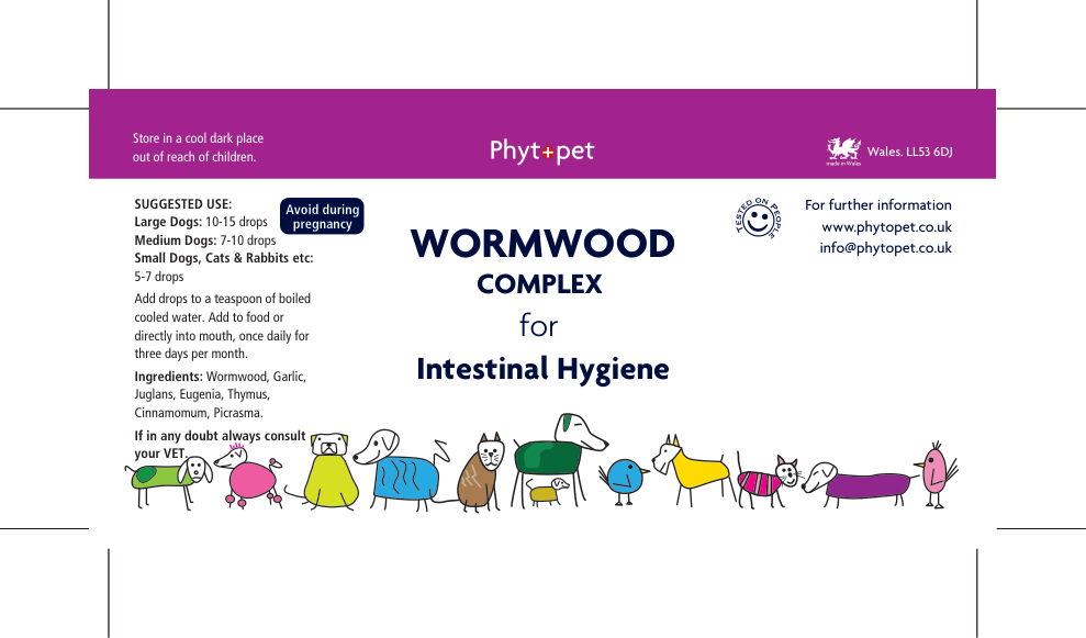 Wormwood Complex | Natural Intestinal Support for Dogs & Cats