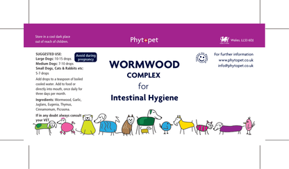 Wormwood Complex | Natural Intestinal Support for Dogs & Cats