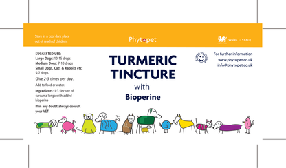 Turmeric & Bioperine | Daily Supplement for Dogs