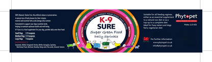 K9-Sure - Super Green Food Powder