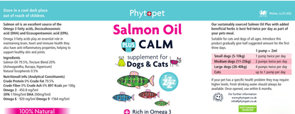 Salmon Oil Plus 300ml - Calming Support