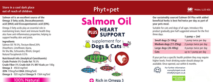Salmon Oil Plus 300ml - Heart Support