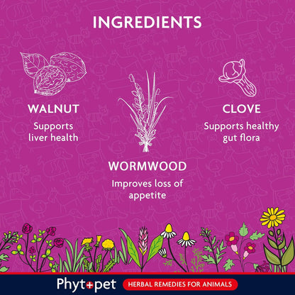 Wormwood Complex | Natural Intestinal Support for Dogs & Cats