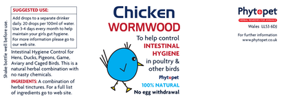 Wormwood Complex - Supporting intestinal hygiene in Birds