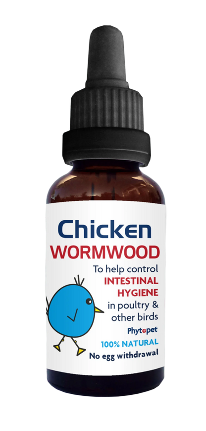 Chicken Wormwood Complex - Supporting intestinal hygiene in Poultry and other birds