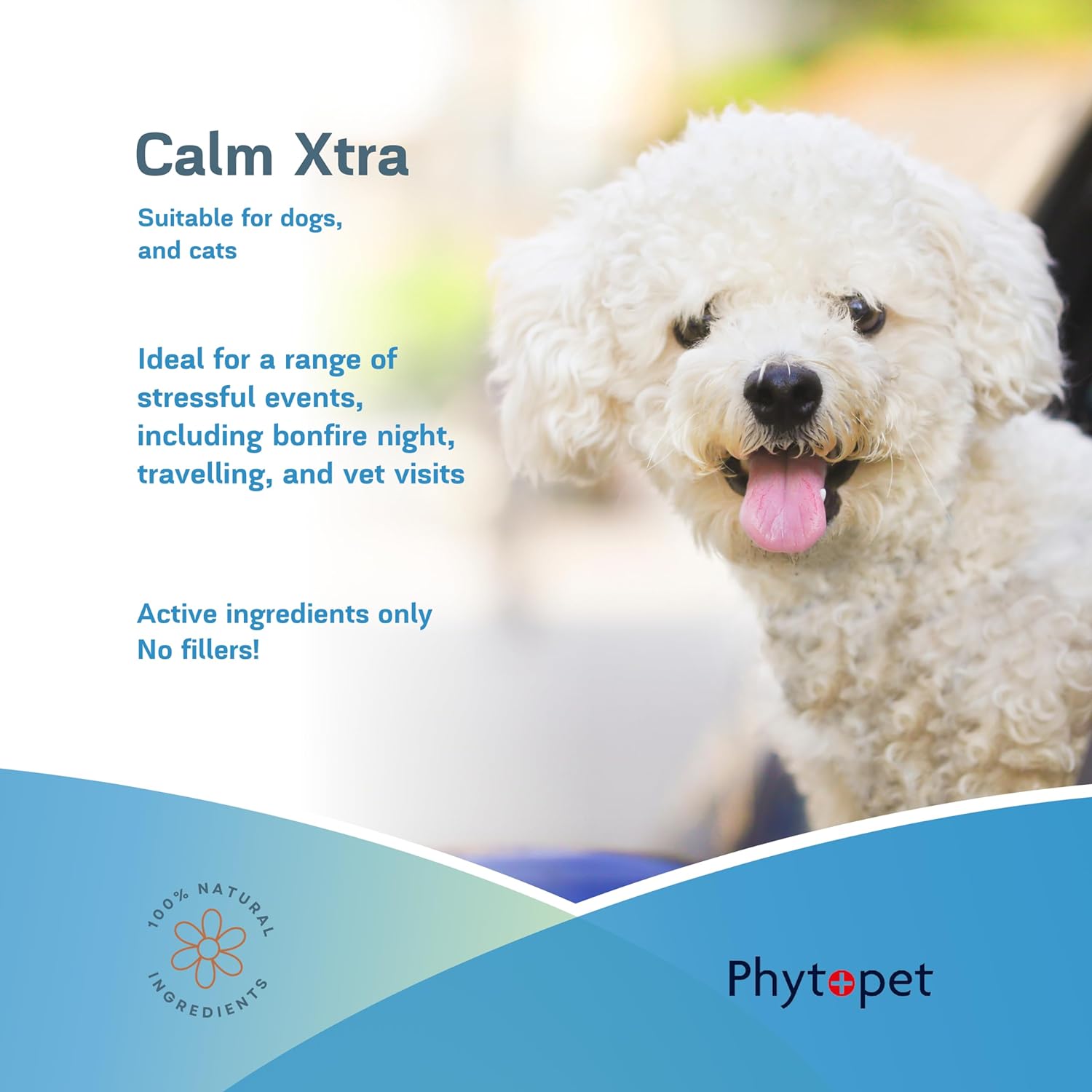 Calm Xtra - Herbal Aid for Stress, Separation Anxiety, and Hyperactivity