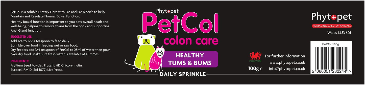 PetCol Colon Care | Daily Fibre & Digestive Support for Pets