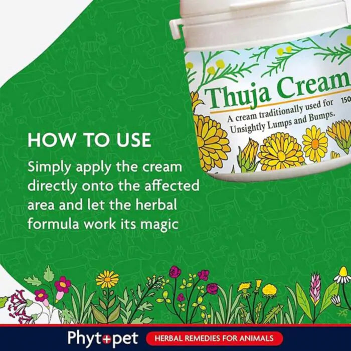 Thuja Cream 150g | Natural Skin Support for Pets & Horses