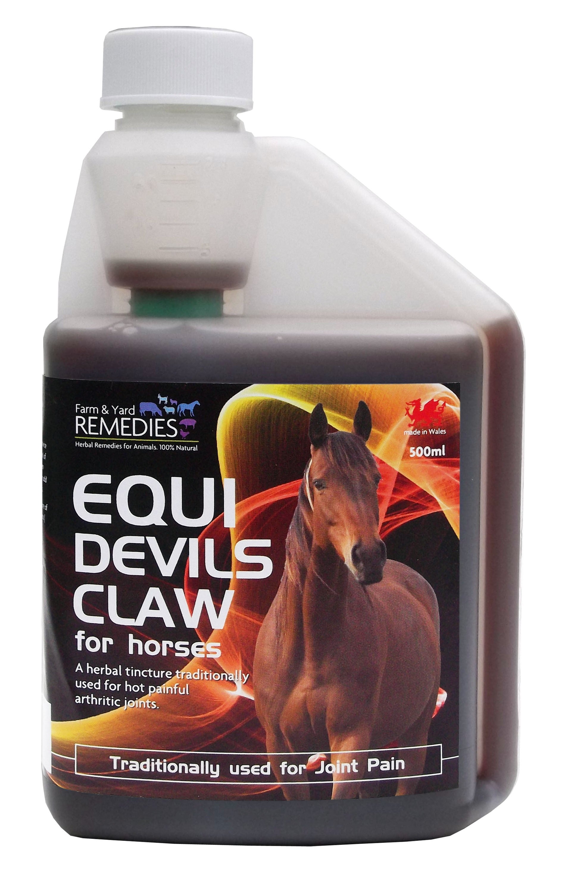 Farm and Yard Remedies Equi Devils Claw Herbal Supplement for Arthritis Pain Relief and Joint Support for Horses All Natural 